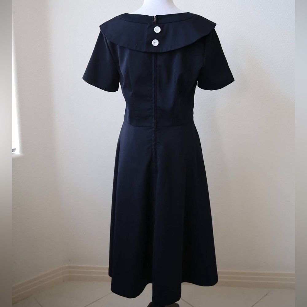 Betty Paige navy dress!